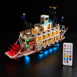 Light Kit Compatible with LEGO® River Steamboat Set 21356