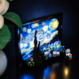 Light Kit Compatible with LEGO® Vincent van Gogh – The Starry Night Set 21333