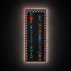 Wall Display Frame for LEGO® Speed Champions F1 | 10-Car | Track version