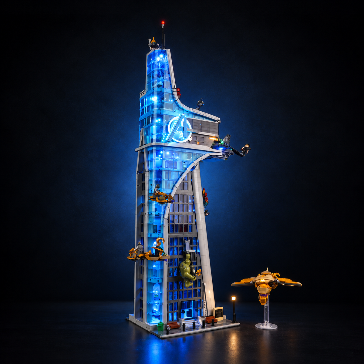 Light Kit Compatible with LEGO® Marvel Avengers™ Tower Set 76269
