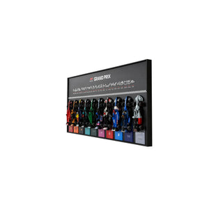 Wall Display Frame for LEGO® Speed Champions F1 | 10-Car | Grand Prix