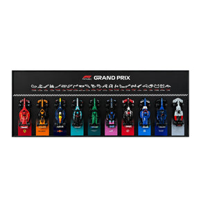 Wall Display Frame for LEGO® Speed Champions F1 | 10-Car | Grand Prix