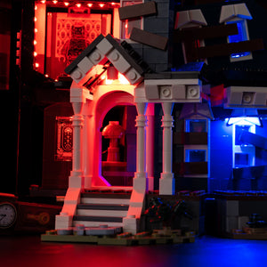 Light Kit For LEGO® Stranger Things: The Creel House #11370 - View 6 - brkox