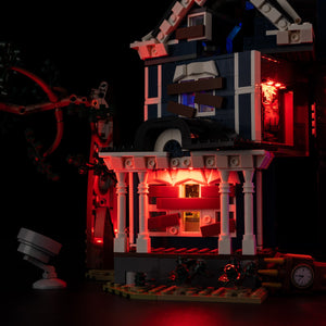 Light Kit For LEGO® Stranger Things: The Creel House #11370 - View 7 - brkox