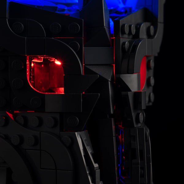 LEGO Lord of the Rings Sauron's Helmet 11373 LED Light Kit detail