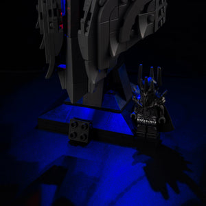 LEGO Lord of the Rings Sauron's Helmet 11373 LED Light Kit detail