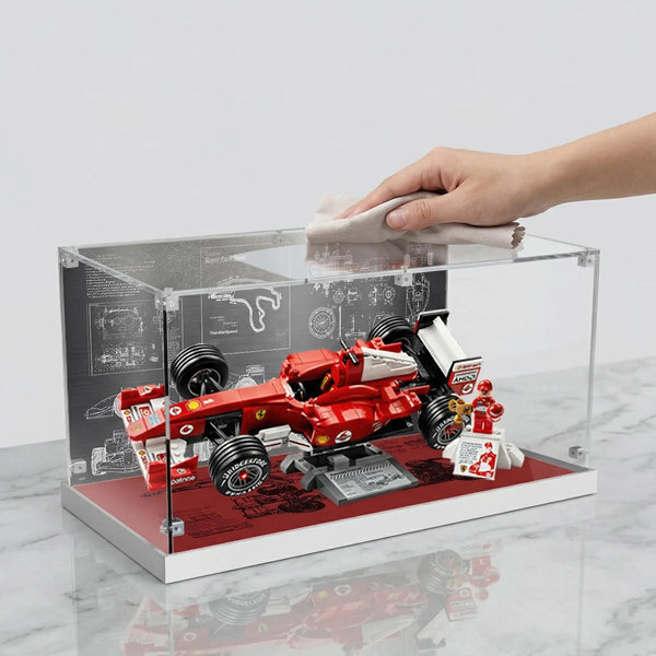 Acrylic Display Case for LEGO® Ferrari F2004 & Michael Schumacher 11375