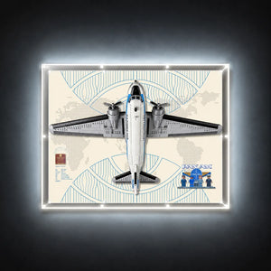 Wall Display Case for LEGO® Douglas™ DC-3™ PAN AM® Airliner 11378