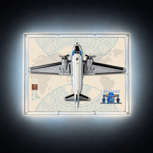 Wall Display Case for LEGO® Douglas™ DC-3™ PAN AM® Airliner 11378