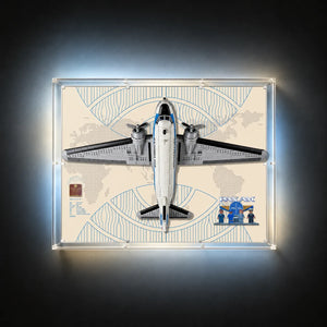 Wall Display Case for LEGO® Icons Douglas™ DC-3™ PAN AM® Airliner 11378