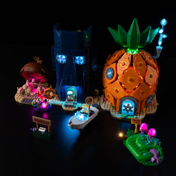 Light Kit For LEGO® SpongeBob SquarePants: Bikini Bottom #11386 - View 10 - brkox