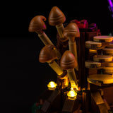LEGO Woodland Mushrooms 11505 LED light kit view 6