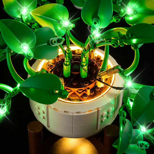 Light Kit Compatible with LEGO® Hanging Golden Pothos Set #11512
