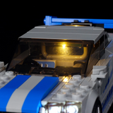 Light Kit Compatible with LEGO® Speed Champions 2 Fast & Furious Nissan Skyline GT-R (R34) Set 76917