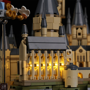 LEGO Hogwarts Castle 76419 LED light kit side view