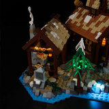 Light Kit Compatible with LEGO® Ideas Viking Village Set 21343