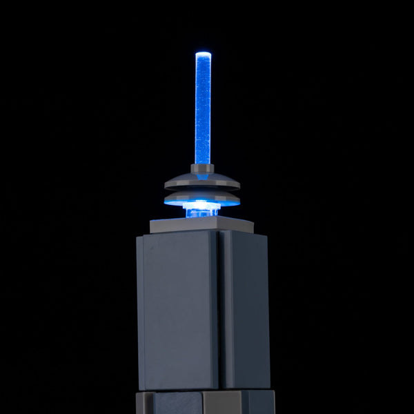 LEGO New York City 21028 light kit - detail shot