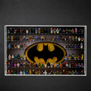 124 LEGO DC Minifigures Wall Display Case
