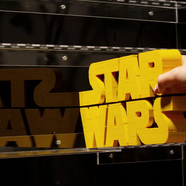 124 LEGO® Star Wars Minifigures Wall Display Case