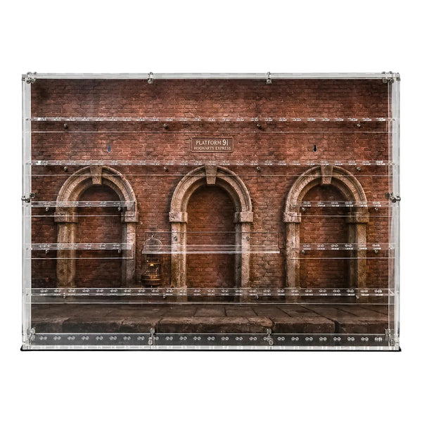 124 LEGO® Harry Potter™ Minifigures Wall Display Case