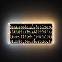 Wall Display Case for LEGO® Minifigures | 92-Minifigure