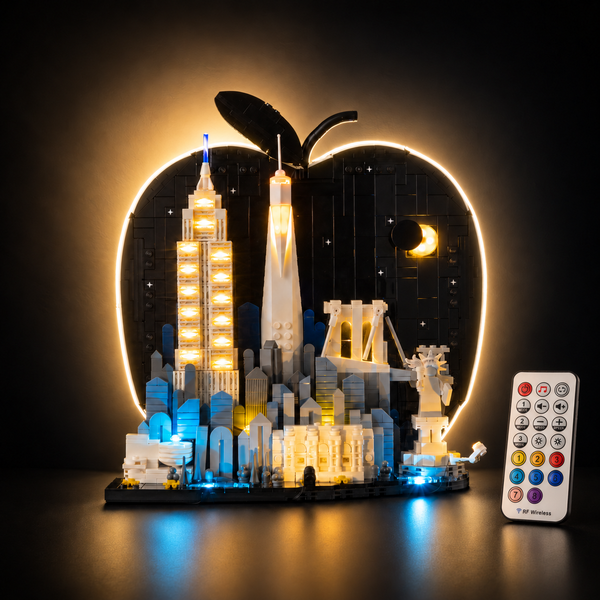 Light Kit Compatible with LEGO® New York, New York Set 21066