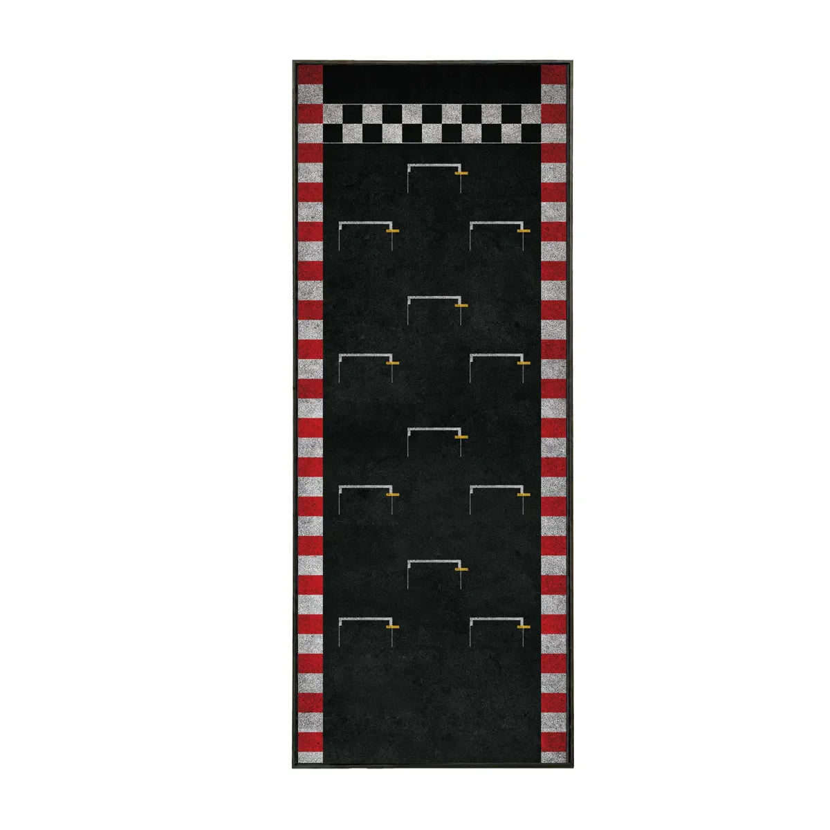 Wall Display Frame for LEGO® Speed Champions F1 | 12-Car | Track Version - View 5 - brkox