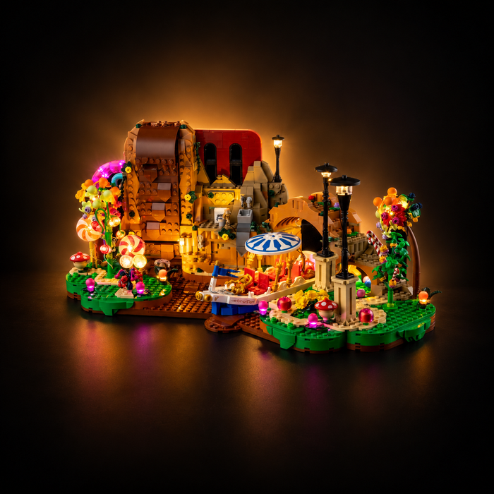 Light Kit Compatible with LEGO® Willy Wonka & the Chocolate Factory Set 21360