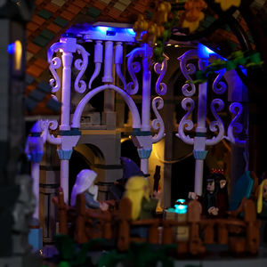 Light Kit Compatible with LEGO® The Lord of the Rings: Rivendell™ Set 10316