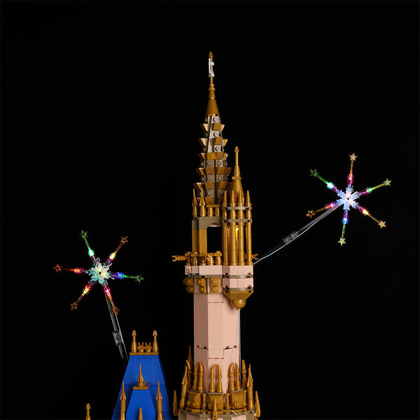 LEGO Disney Castle 43222 LED light kit facade lighting