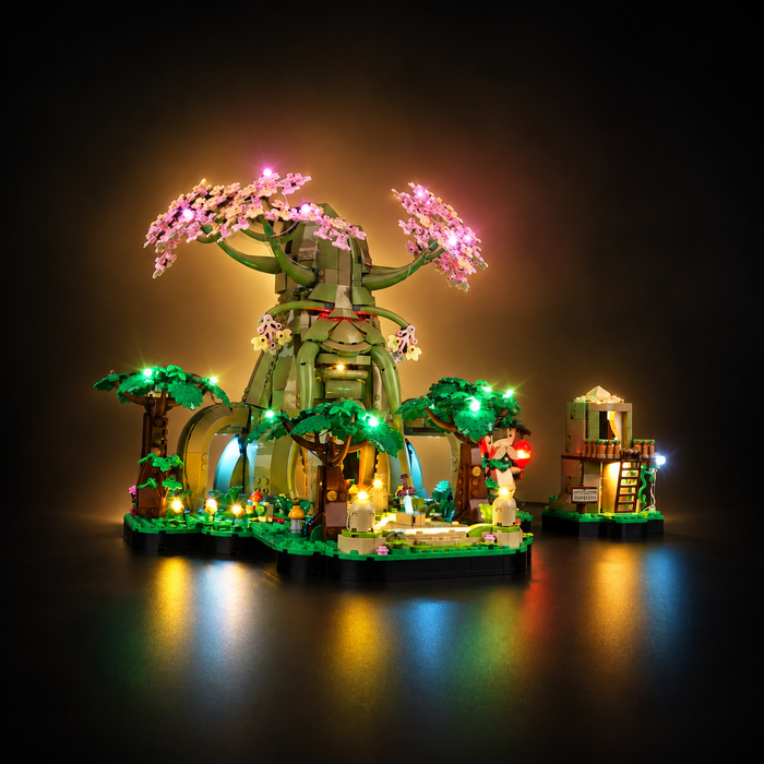 Light Kit Compatible with LEGO® Great Deku Tree 2-in-1 Set 77092