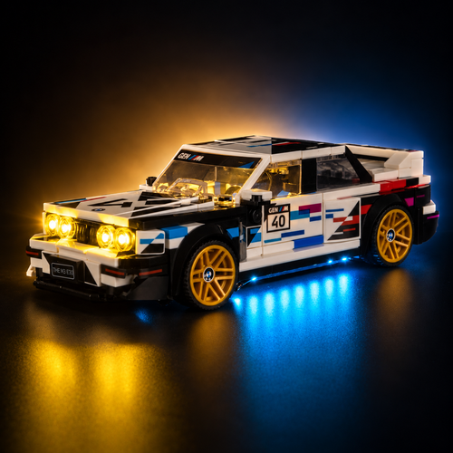 Light Kit Compatible with LEGO® BMW M3 (E30) Set 77263