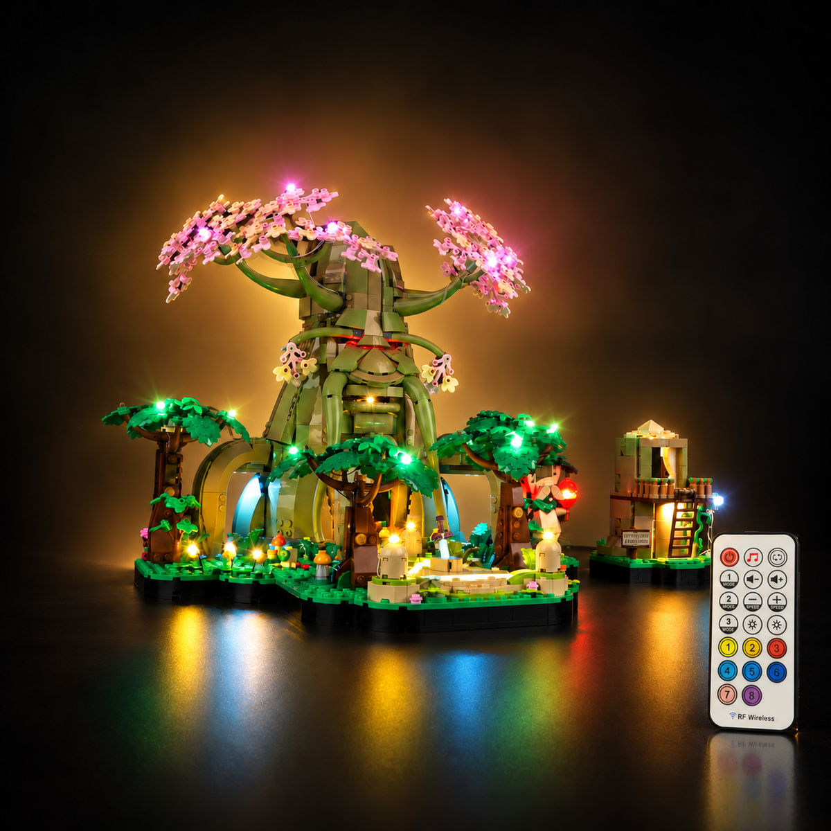 Light Kit Compatible with LEGO® Great Deku Tree 2-in-1 Set 77092