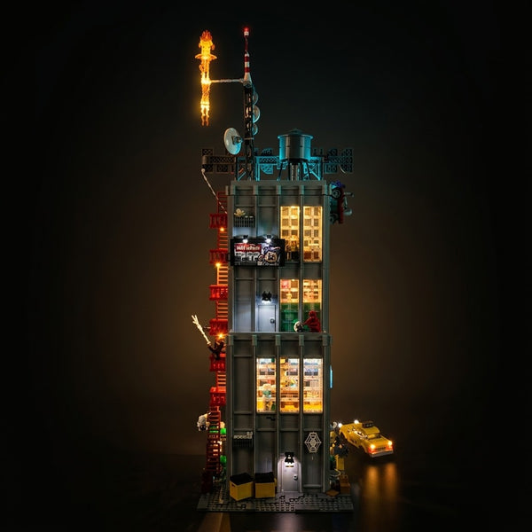 Light Kit Compatible with LEGO® Daily Bugle Set 76178