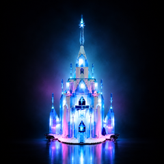 Light Kit Compatible with LEGO® Frozen The Ice Castle Set 43197