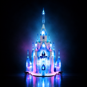 Light Kit Compatible with LEGO® Frozen The Ice Castle Set 43197