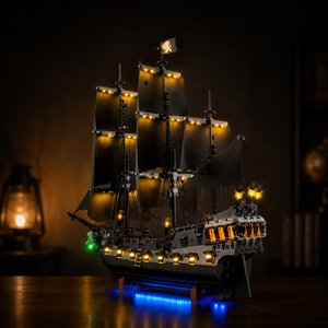 LED Light Kit for LEGO® Captain Jack Sparrow’s Pirate Ship 10365