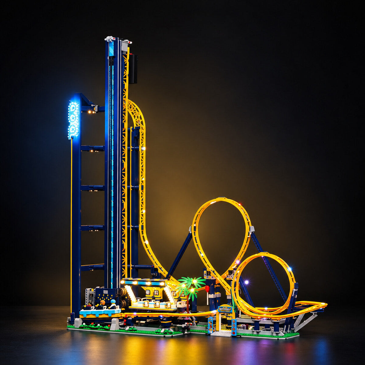 Light Kit Compatible with LEGO® Loop Coaster Set 10303
