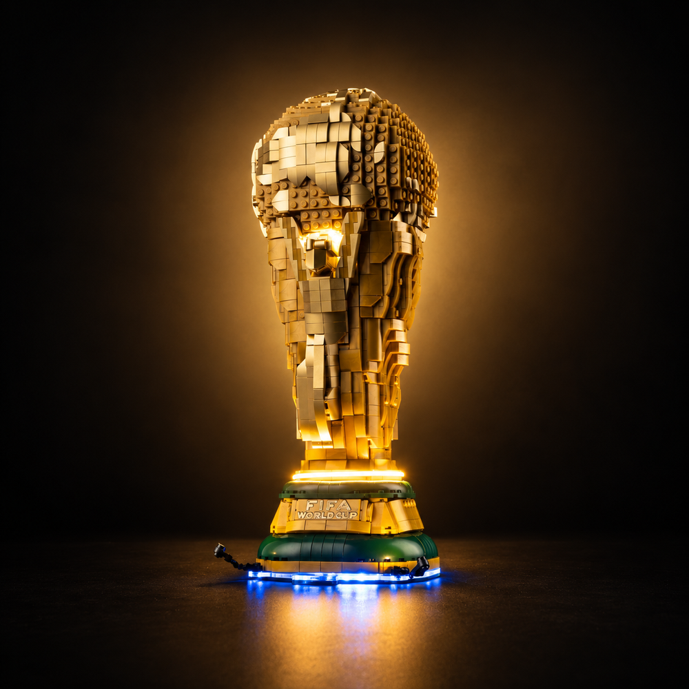 Light Kit Compatible with LEGO® FIFA World Cup™ Official Trophy Set 43020