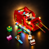 Light Kit Compatible with LEGO® Santa's Sleigh Set 40499