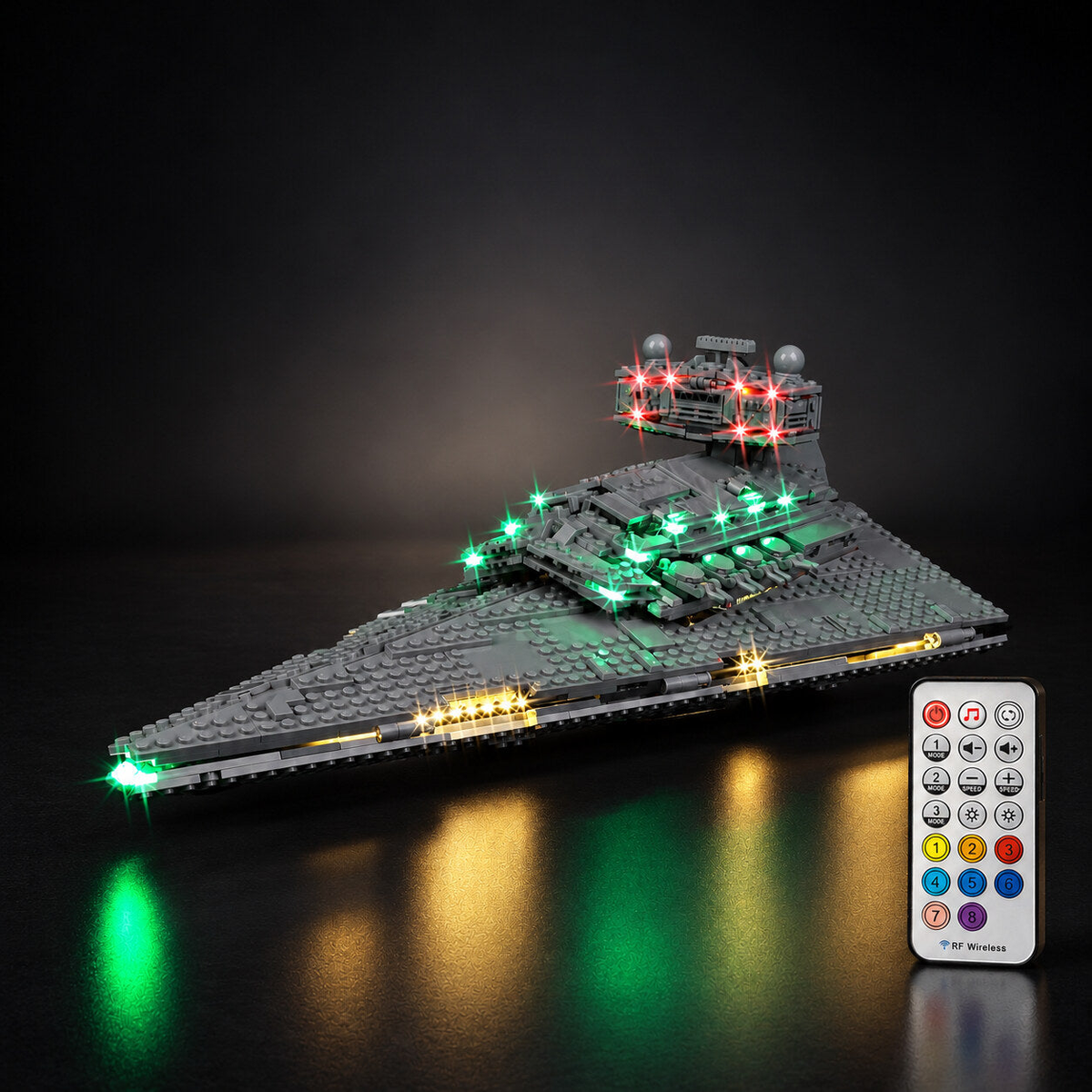 Light Kit Compatible with LEGO® Imperial Star Destroyer Set 75394