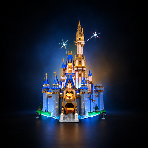 Light Kit Compatible with LEGO® Disney™ Castle Set 43222