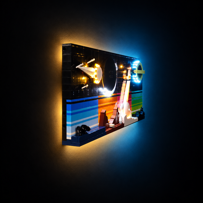Light Kit Compatible with LEGO® Tales of the Space Age Set 21340