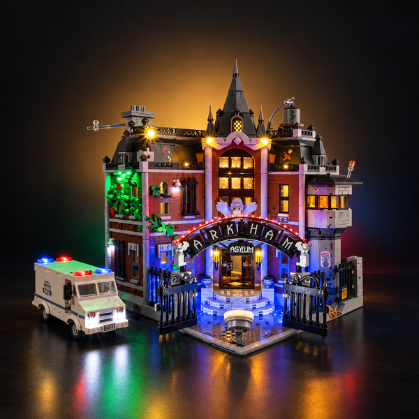 Light Kit Compatible with LEGO® Batman™ Arkham Asylum Set 76300