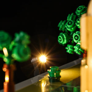 LEGO Notre-Dame de Paris 21061 LED wiring detail 14