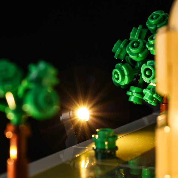 LEGO Notre-Dame de Paris 21061 LED wiring detail 14