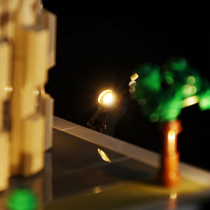 LEGO Notre-Dame de Paris 21061 LED wiring detail 5
