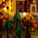 LEGO Neuschwanstein Castle 21063 light kit - detail shot