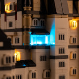 LEGO Neuschwanstein Castle 21063 light kit - detail shot