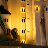 LEGO Neuschwanstein Castle 21063 light kit - detail shot